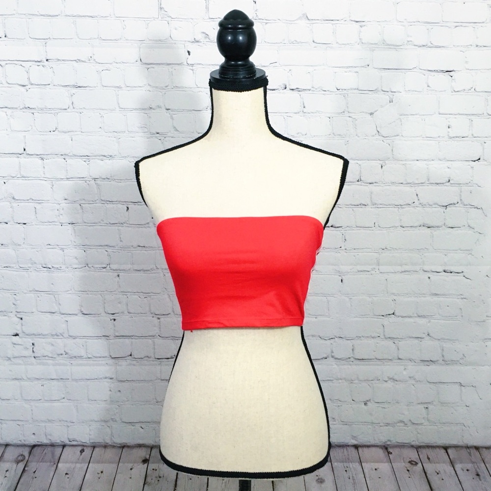 NWOT Aerie Red Tube Top Sizes: S,M, and L